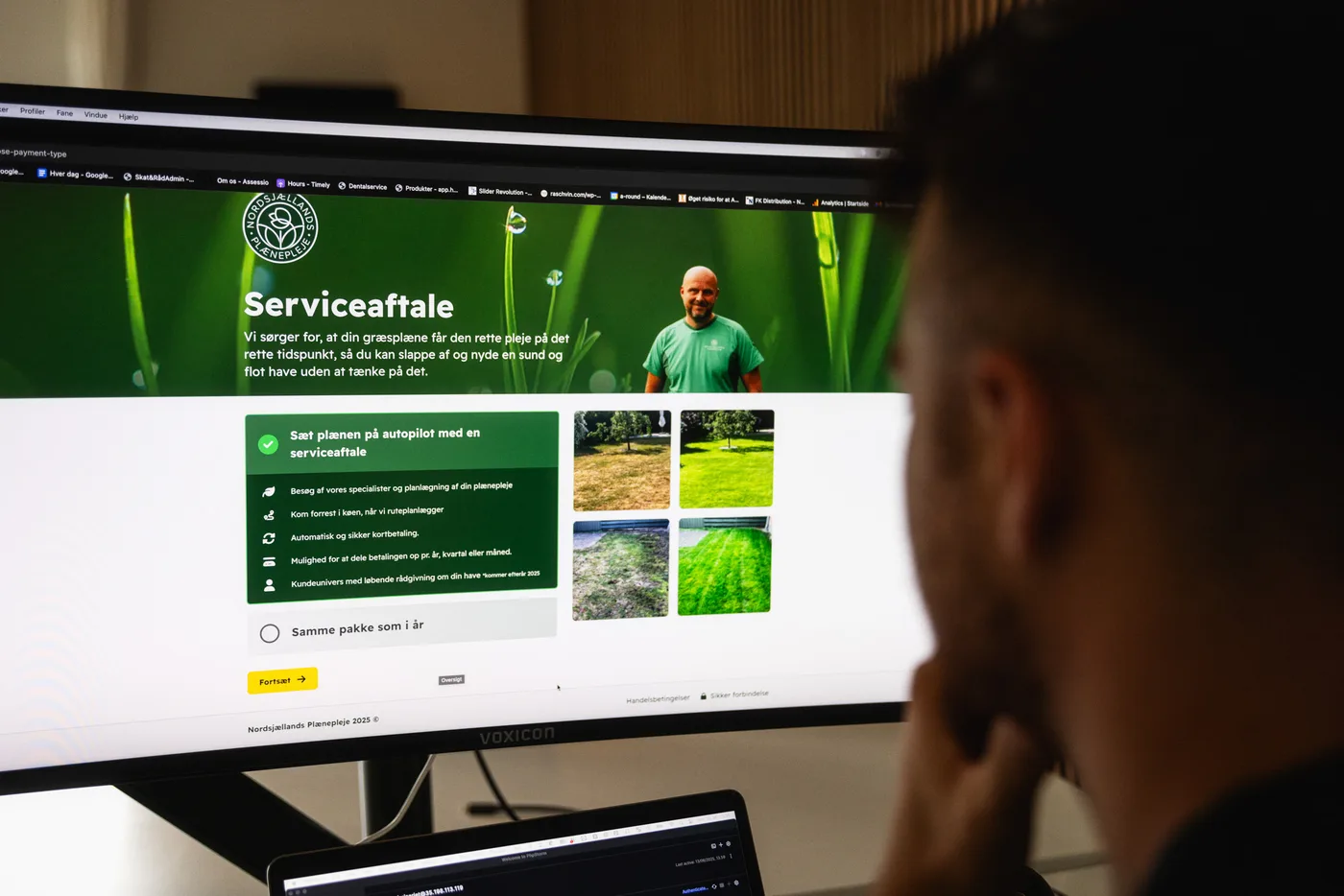 a-round arbejder med brugergrænseflade (ui)