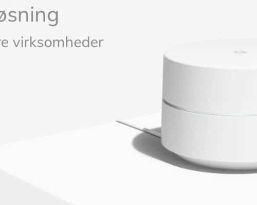 Google Wifi – Perfekt løsning til den lille og mellemstore virksomhed