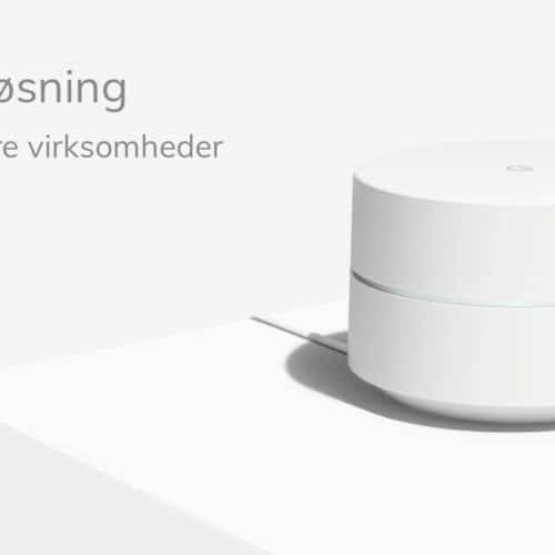 Google Wifi – Perfekt løsning til den lille og mellemstore virksomhed